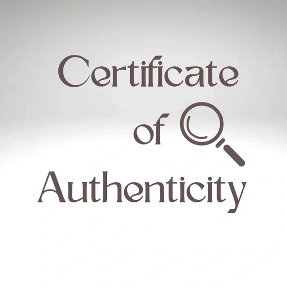 COA - Certificate of Authenticity - Picture 1 of 1
